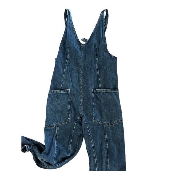 We The Free Blue Denim Jumpsuit - Picture 3 of 7